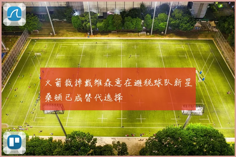 火箭裁掉戴维森意在避税球队新星桑顿已成替代选择